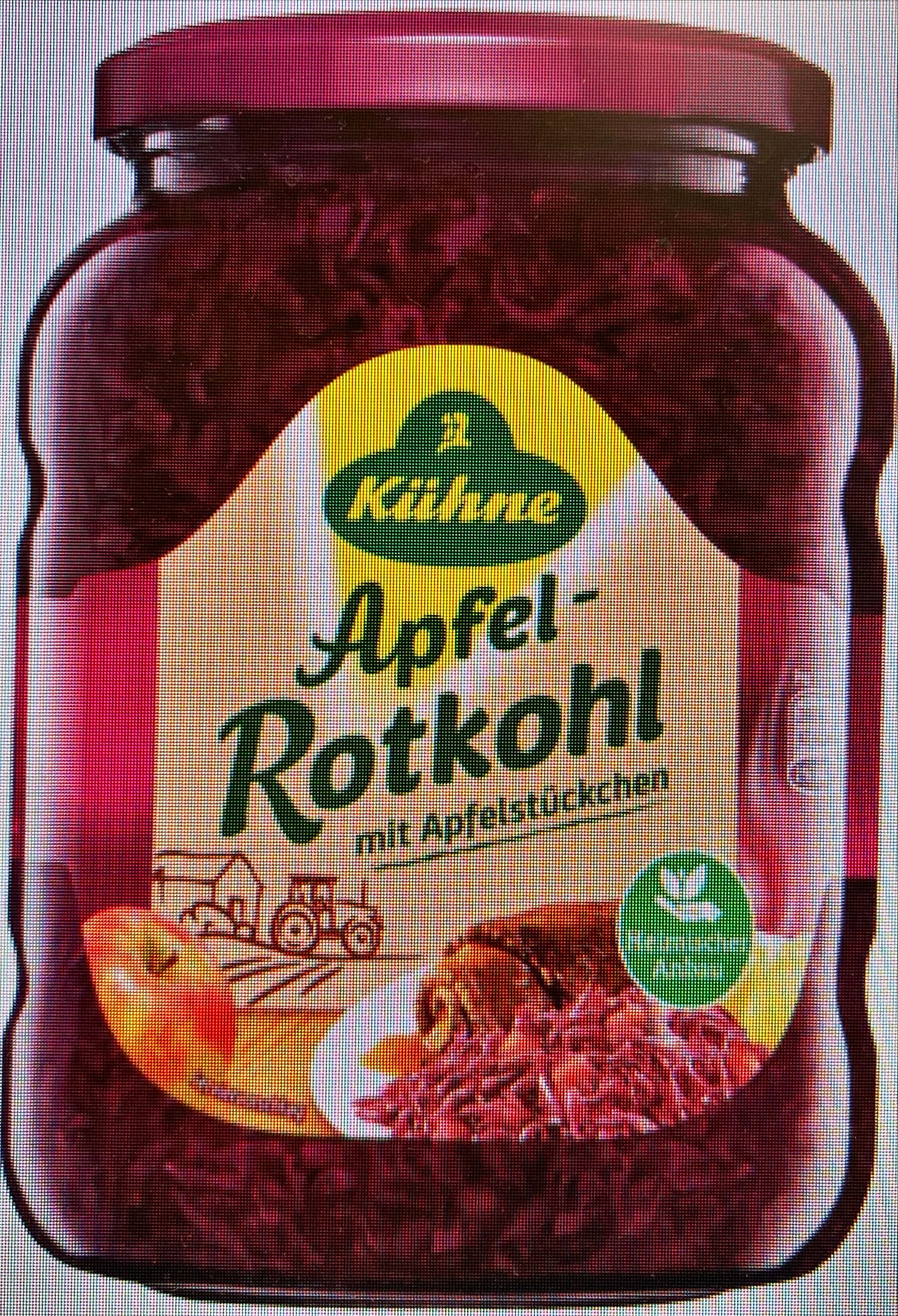 Kuhne Pickled Red Cabbage with Apple 650g